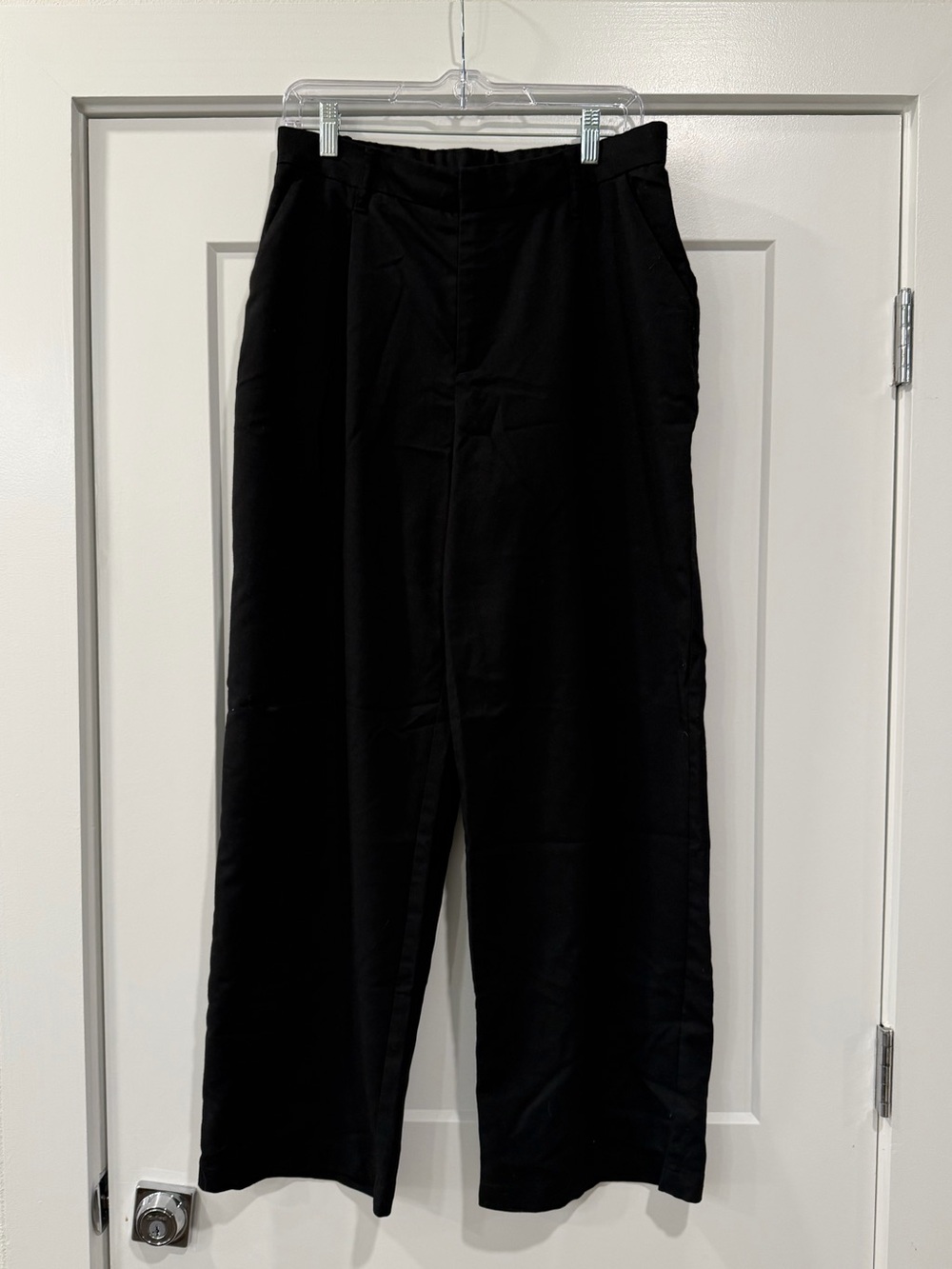 H&Medium Wide Leg Pants in Black Size Medium Like New